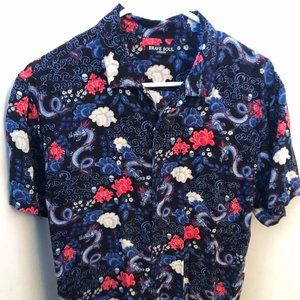 Brave Soul London Pattern Button Down Shirt